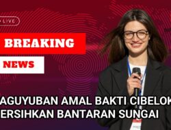 Aksi Nyata Paguyuban Amal Bakti di Bantaran Sungai Jl. Bali Cibelok