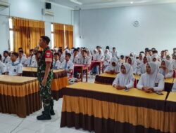 Anggota Koramil Petarukan Kodim Pemalang Gelar Kampanye Kreatif Penerimaan CABA, CATA PK Gelombang I TA 2026