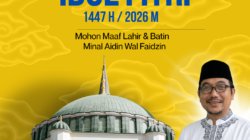 Sambut Idul Fitri 1447 H, Kepala DPU TR Pemalang Joko Tri Asmoro Sampaikan Pesan Kerukunan