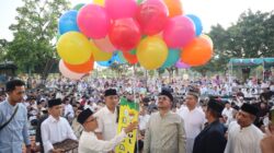 Kebersamaan di Hari Raya, Forkopimda Pemalang Sholat Idul Fitri Bersama Masyarakat