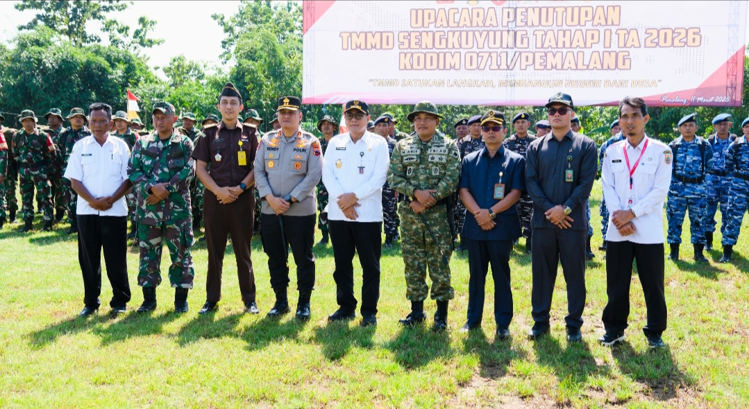 TMMD Sengkuyung Tahap I 2026 di Desa Surajaya Resmi Ditutup