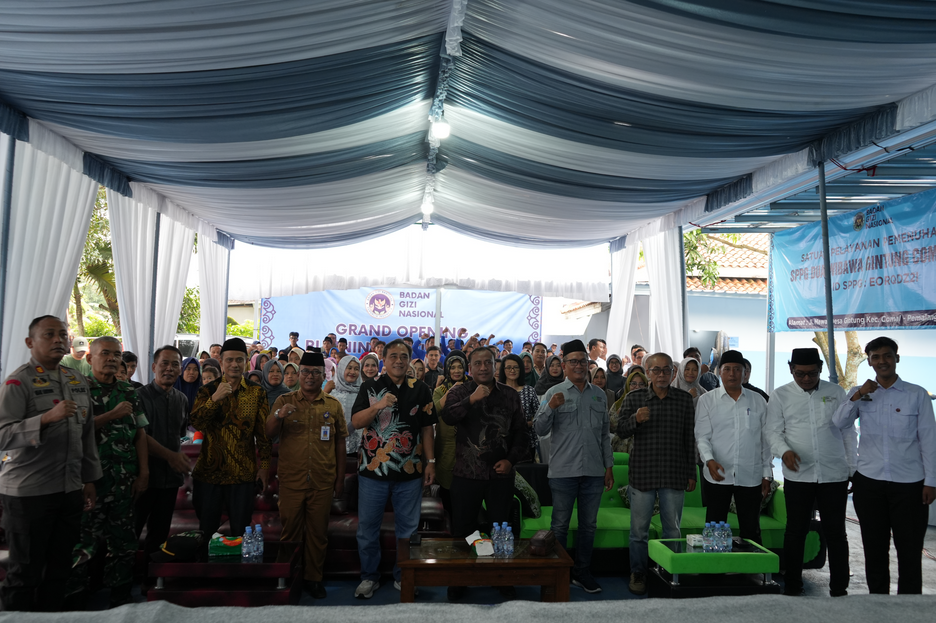 2500 Pelajar Desa Gintung Siap Menerima Program MBG