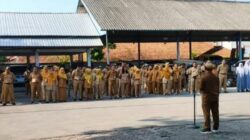 Disiplin Jadi Kunci, DPUPR Kab. Pemalang Awali Pekan dengan Apel Pagi