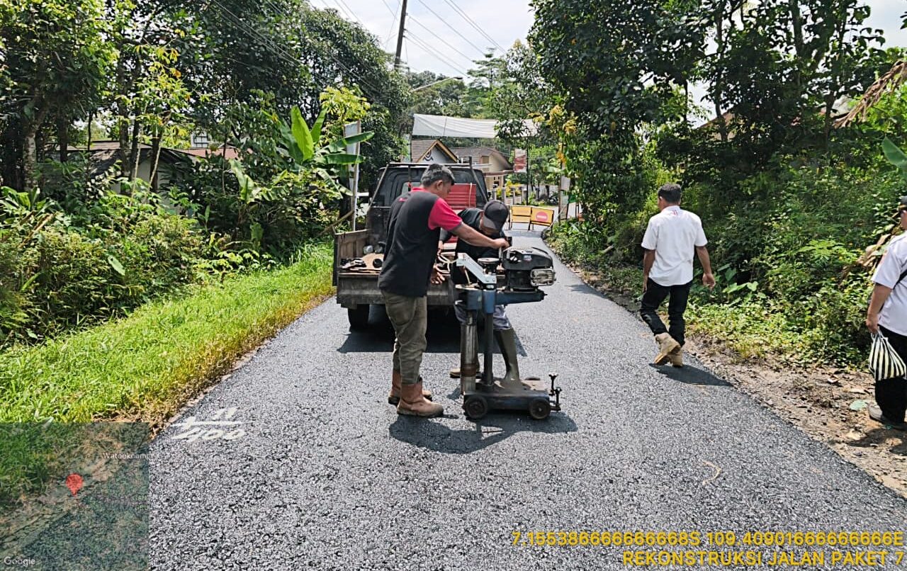 DPUPR Pemalang Percepat Rekonstruksi Jalan Belik–Watukumpul dan Gejos–Tlagasana, Alokasikan Rp 3,9 Miliar