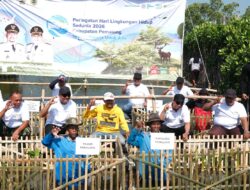 Peringati Hari Lingkungan Hidup, Pemkab Pemalang Tanam 3.000 Mangrove di Pesisir Ulujami