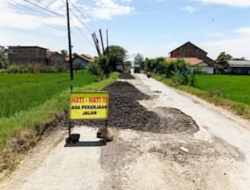 DPU PR Pemalang Eksekusi Rekonstruksi Jalan Kebondalem – Caur