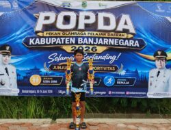 Teo Faeyza Bara Sabet Tiga Medali di Popda Banjarnegara 2026
