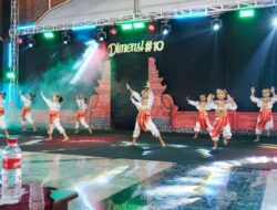 Pagelaran Dimensi #10 Diwangkara Meriah, Jadi Ajang Uji Kompetensi Penari