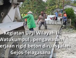 Kebut Infrastruktur, DPUPR Pemalang Tingkatkan Jalan Gejos–Tlagasana Watukumpul