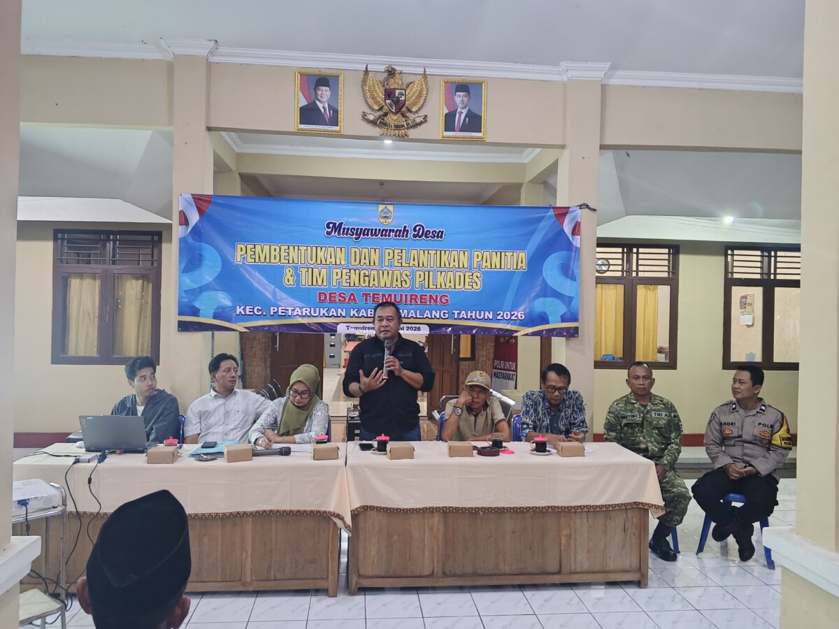 Respons Instruksi Camat, BPD Temuireng Gerak Cepat Bentuk Kepanitiaan Pilkades