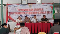 Kukuhkan Tim Pengawas Pilkades 2026, Ini Arahan Tegas Camat Moga Pemalang