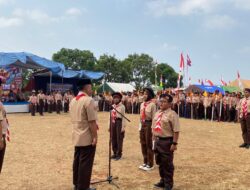 Kobarkan Jiwa Patriotisme Generasi Muda, Camat Randudongkal Buka Jambore Pramuka Penggalang