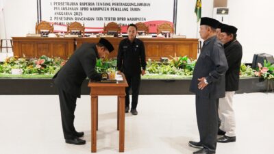 Bupati Pemalang dan DPRD Setujui Raperda Pertanggungjawaban APBD 2025