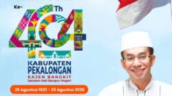 Rizal Bawazier Ucapkan Selamat Hari Jadi ke-404 Kabupaten Pekalongan
