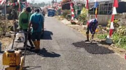 Sambut HUT RI ke-81, DPUPR Pemalang Percantik Ruas Jalan Gombong Melalui Program Salob