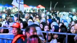 Aksi Diskopedia Bakar Semarak Malam Puncak HUT Ke-1 SPKM PT Long Well Pemalang