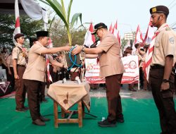 Estafet Tunas Kelapa Tiba di Pemalang, Pramuka Lanjutkan Perjalanan ke Purbalingga