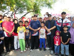 Ratusan Warga Wanarejan Selatan Ikuti Jalan Sehat HUT ke-81 RI
