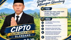 Cipto Perkenalkan Visi-Misi, Pertanian Jadi Perhatian Calon Kades Glandang