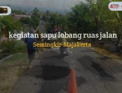 Jaga Kelancaran Ekonomi Warga, Jalur Strategis Semingkir–Majakerta Diperbaiki Melalui Program Sapu Lobang
